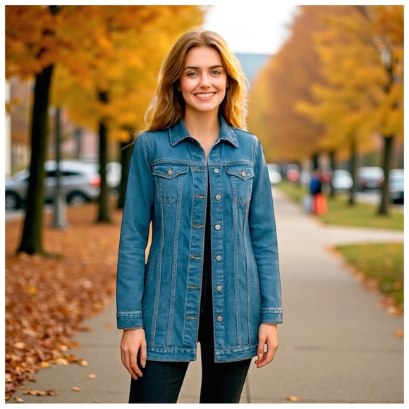 Chico's Jackets & Blazers - Chico's Women’s Classic Jean Jacket. Blue. Size 4-6